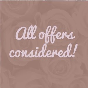 💗💗💗I consider all offers💗💗💗